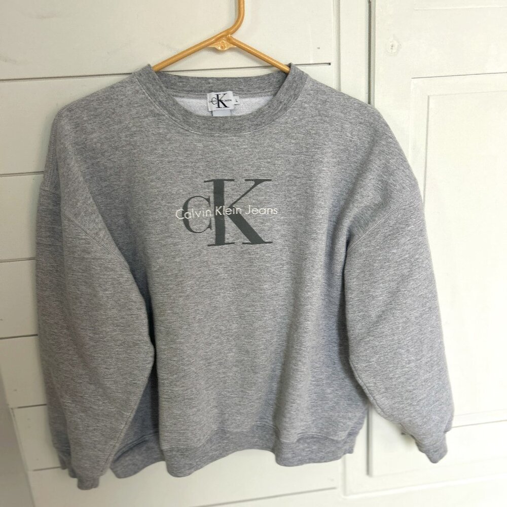 Calvin Klein Gray Kids Sweatshirt